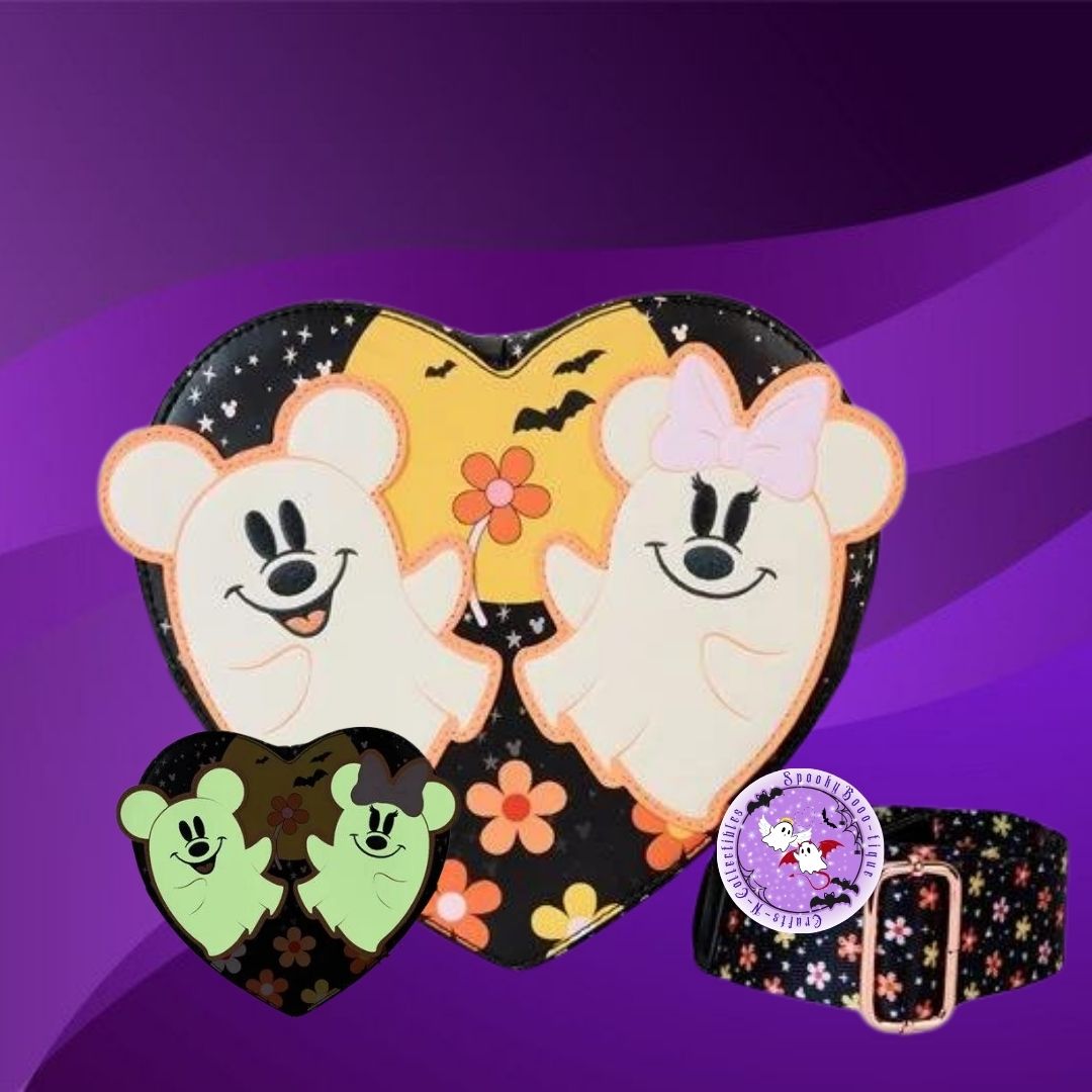 Mickey and Friends Halloween Crossbody Bag = GLOW IN THE DARK