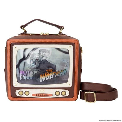 Universal Monsters Vintage TV Triple Lenticular Crossbody Bag