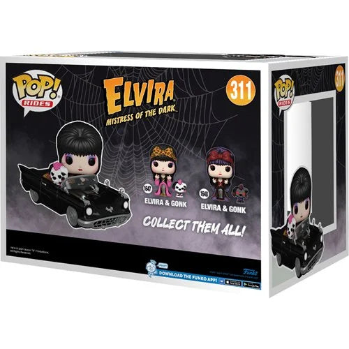 Elvira & Gonk Macabre Mobile Deluxe Funko Pop! Ride