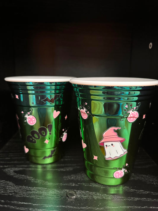 Boo Ghost Cups (set of 2)