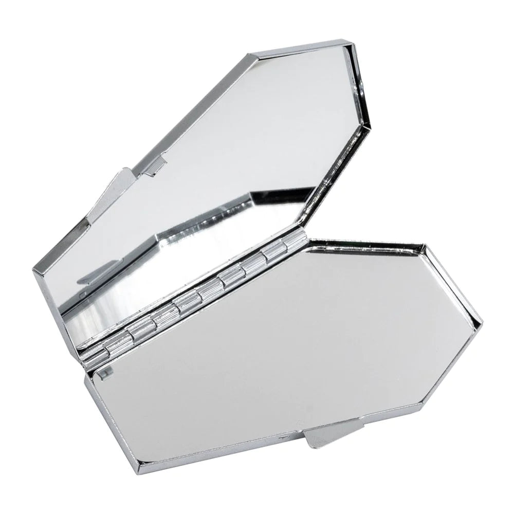Vampira Silver Glitter Coffin Compact