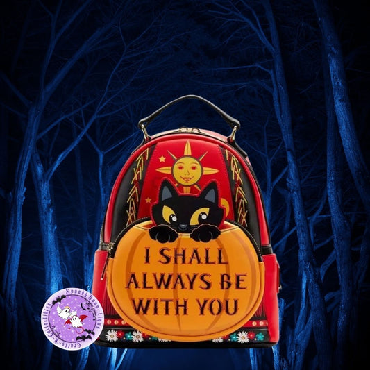 Disney Hocus Pocus Dani Binx Loungefly Mini Backpack