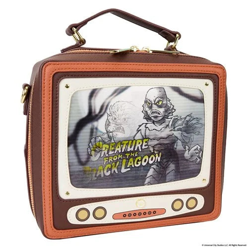Universal Monsters Vintage TV Triple Lenticular Crossbody Bag