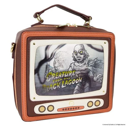 Universal Monsters Vintage TV Triple Lenticular Crossbody Bag